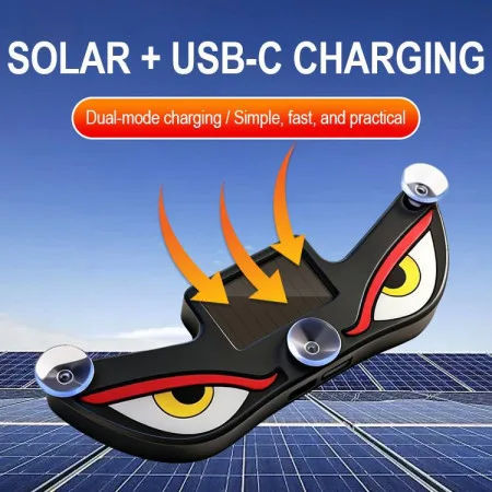 Solar Demon Eye Warning Light