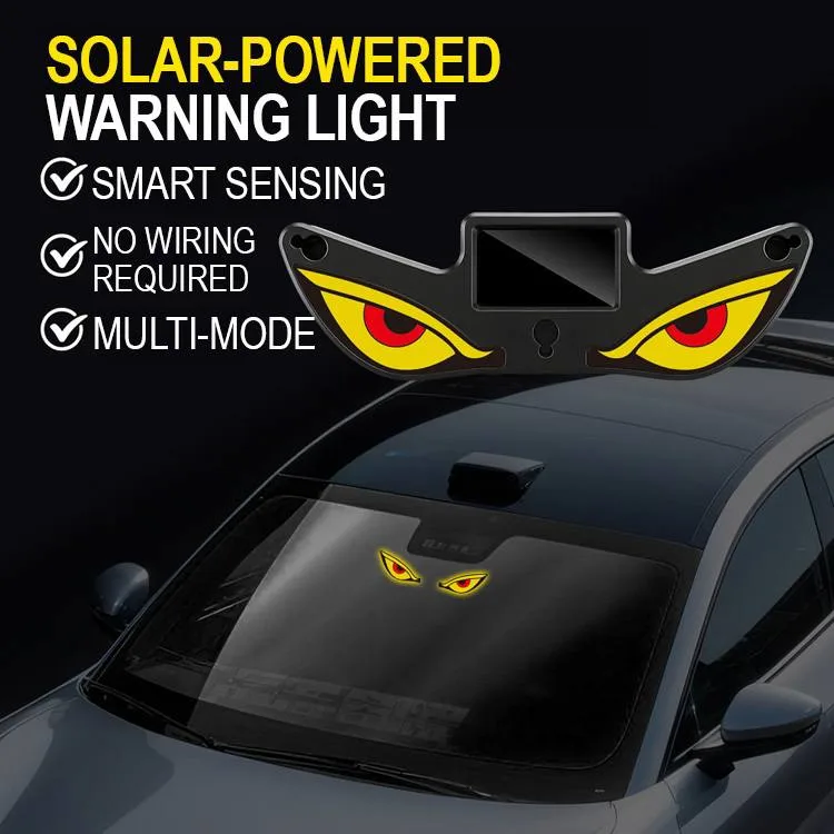 Solar Demon Eye Warning Light