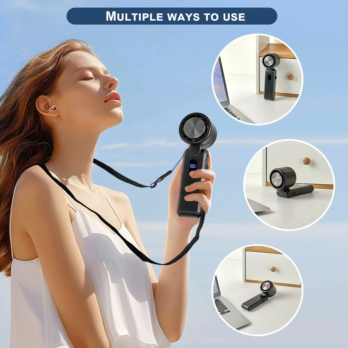 Portable Handheld Turbo Fan