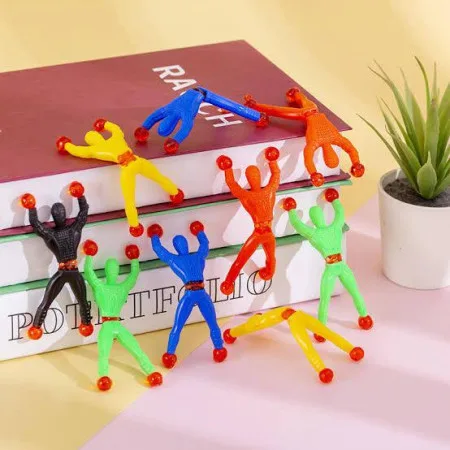 Sticky Wall Climbing Toys 10 PCS