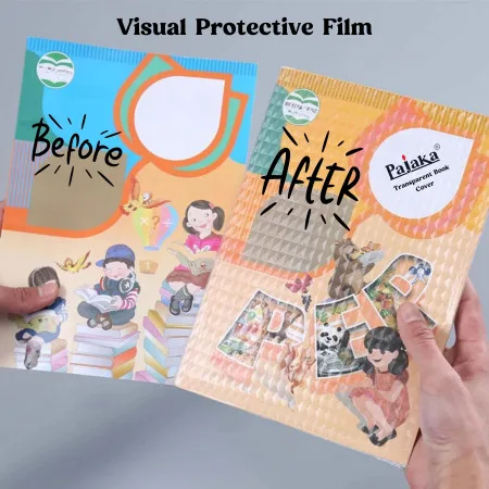 A4 সাইজ Book Cover Transparent - (10 Pcs)