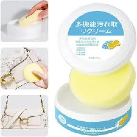Shoe Cleaning Cream Multifunctional Shoe Cleaner Household Sports Shoes Canvas Cleaner Cleaning Tools With Wipe Sponge 1Pcs